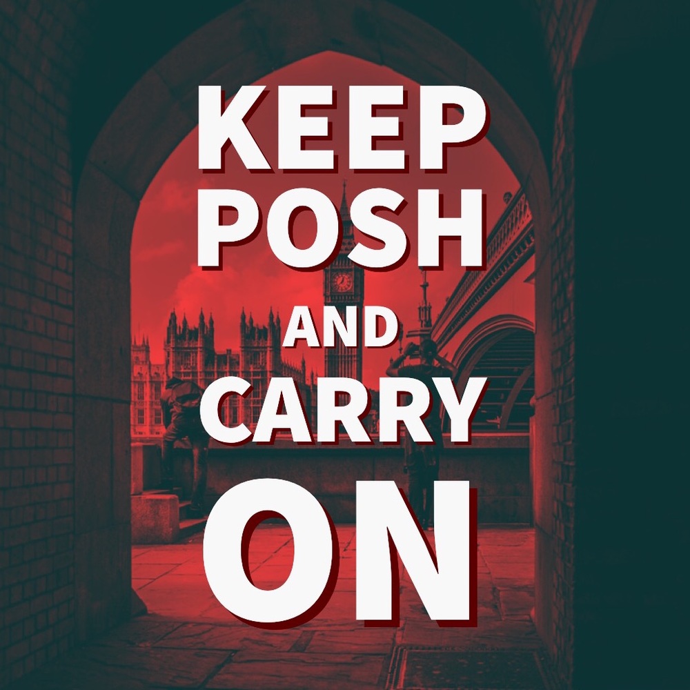 KEEP CALM and POSH ON
